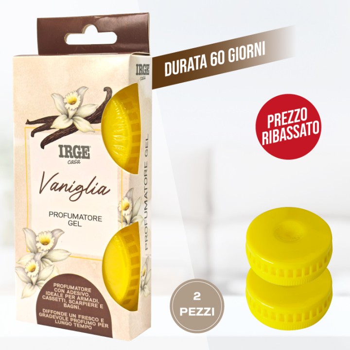 BMP DEODORANTE IRGE GEL 2PZ VANILLA