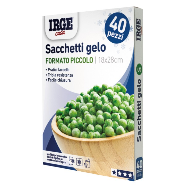 BMI SACCHETTI GELO IRGE 18X28CM 40PZ