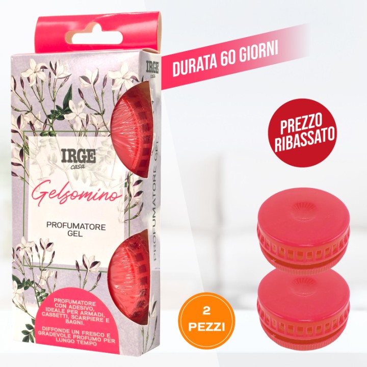 BMP DEODORANTE IRGE GEL 2PZ GELSOMINO