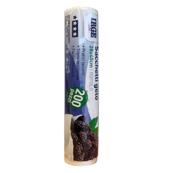 BMZ SACCHETT GELO IRGE ROTOLO 28x40 200P