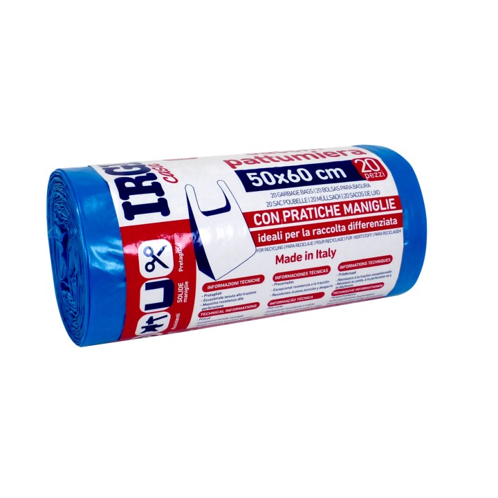 CFC SACCHI PATT.20PZ 50X60 30L C/MANIGLI
