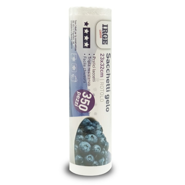 AAL SACCHETT GELO IRGE ROTOLO 23X32 350P