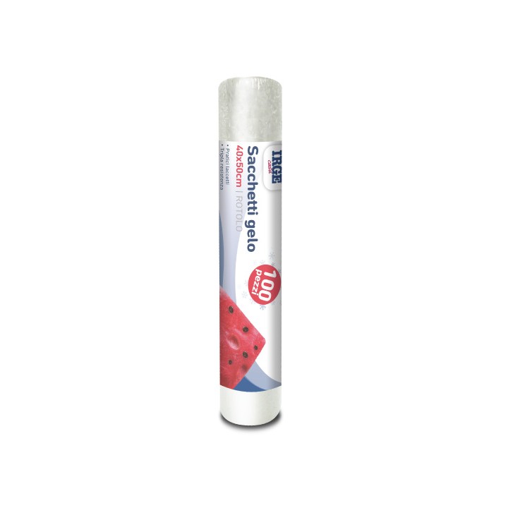 CAC SACCHETT GELO IRGE ROTOLO 40x50 100P