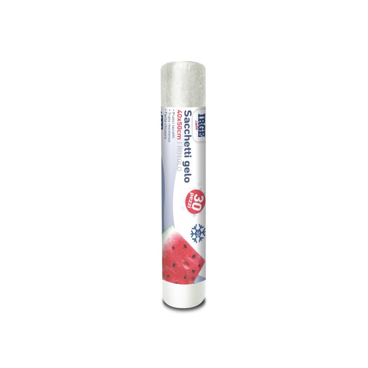 CAA SACCHETTI GELO IRGE ROTOLO 40x50 30P
