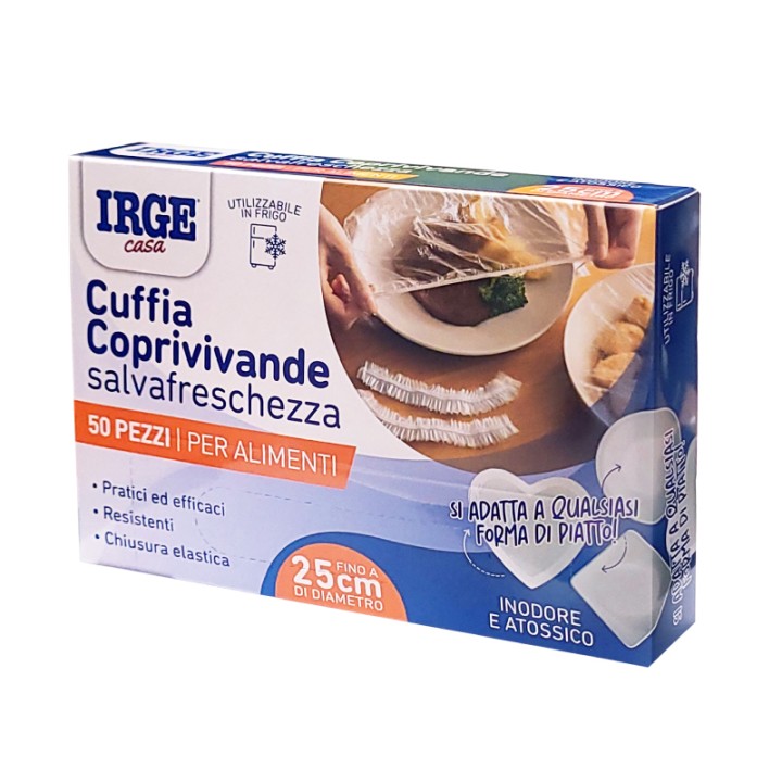 BHO CUFFIA COPRIVIVANDE 50PZ