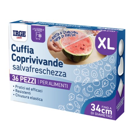 BHQ CUFFIA COPRIVIVANDE 36PZ TG XL