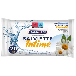 ADL SALVIETTE FARMA T INTIME 20 PZ ALOE