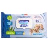 ABT SALVIETTE SENIOR 50 PZ ALOE VERA