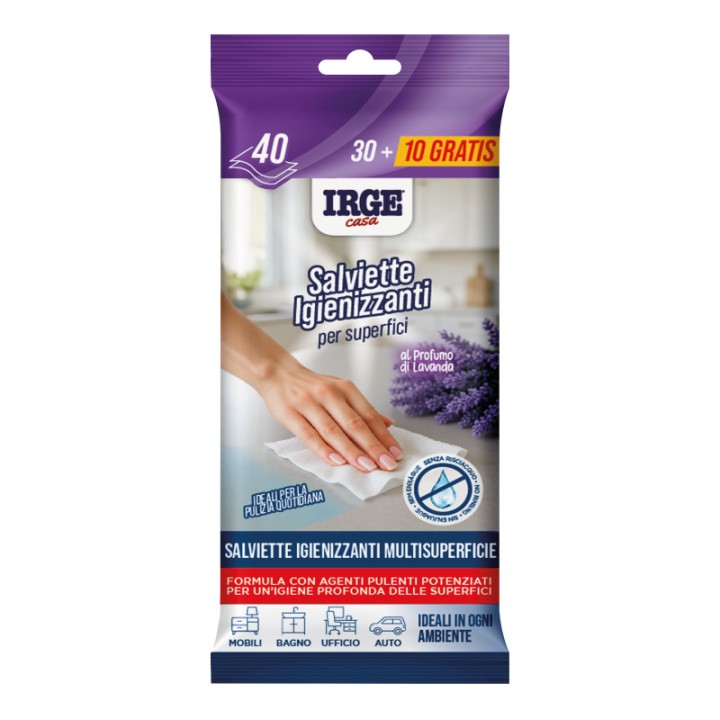 ABL SALVIETTE SUPERFICI 40PZ LAVANDA