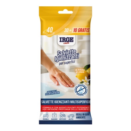 ABL SALVIETTE SUPERFICI 40PZ LIMONE