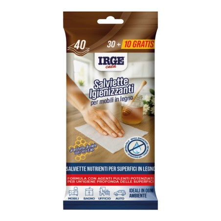 ABL SALVIETTE MOBILI LEGNO 40PZ MIELE