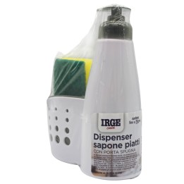 BEI DISPENSER SAPONE PIATTI+PORTA SPUGNA