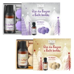 AKA SET OLIO 100ML + BATH BOMB 4X50GR LAVANDA + VANIGLIA