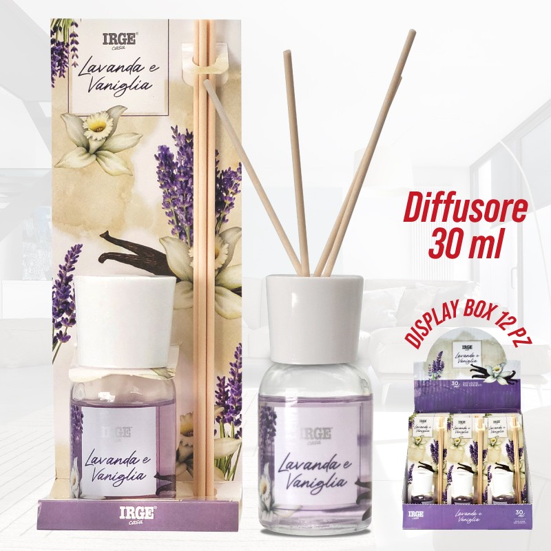CAM DIFFUSORE 30ML LAVANDA+VANIGLIA IRGE