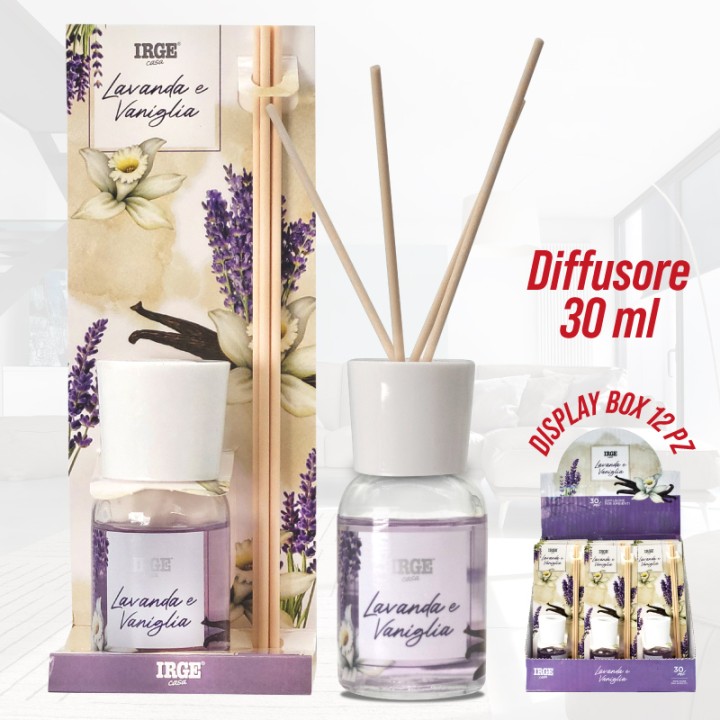 CAM DIFFUSORE 30ML LAVANDA+VANIGLIA IRGE