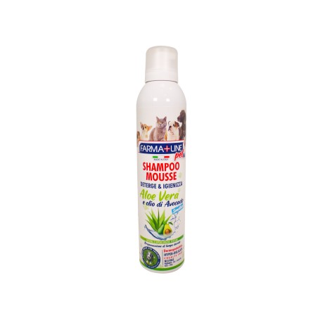 ADK SHAMPO MOUSSE 300 ML PET SENS.ALOE CON OLIO DI AVOCADO