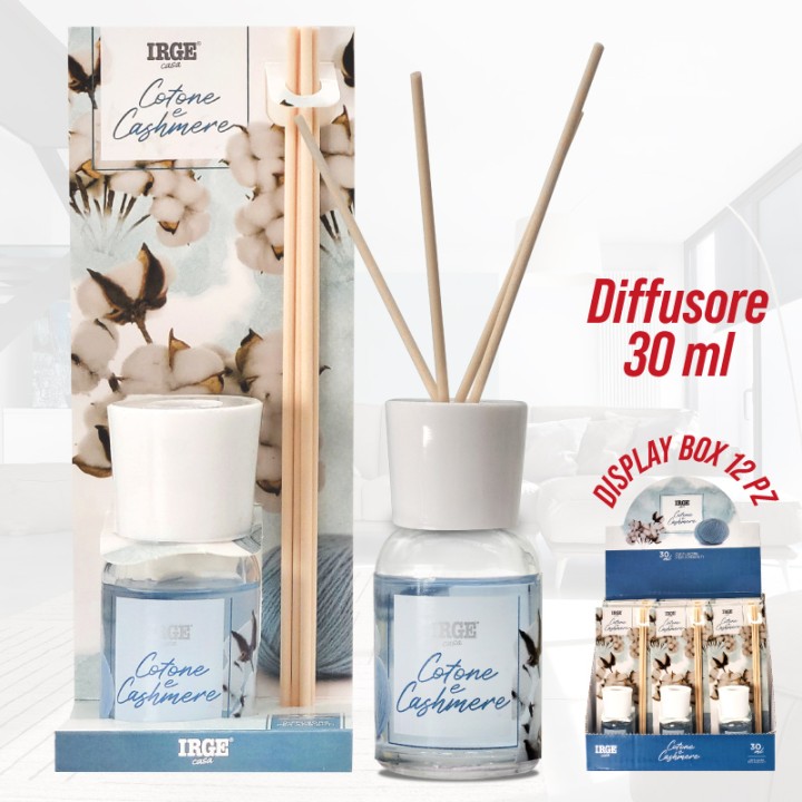 CAM DIFFUSORE 30ML COTONE+CASHMERE IRGE