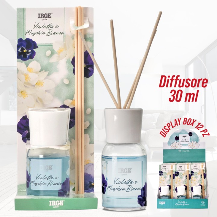 CAM DIFFUSORE 30ML VIOLETTA+M.BIANCO