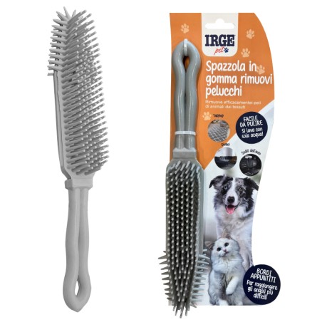 ADH SPAZZOLA PET IN SILICONE CON MANICO