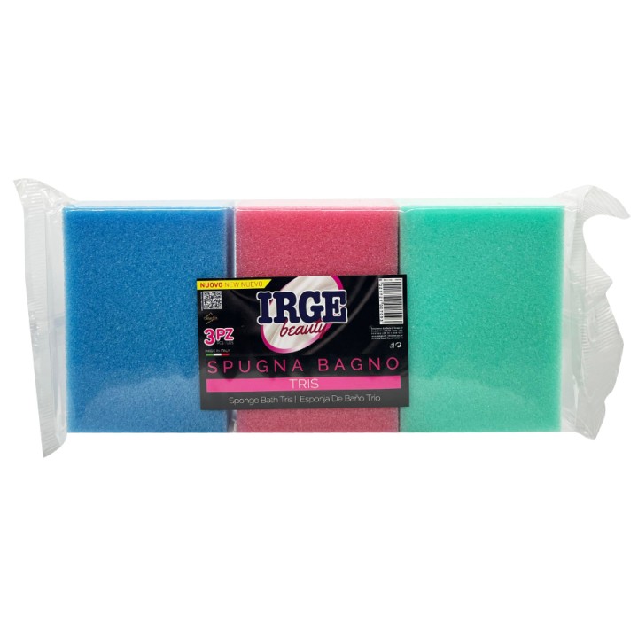 BMI SPUGNA TRIS BAGNO cm 13,2 x 9 x 4,2