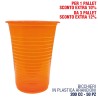 CAQ BICCHIERE ARANCIONE 200CC 50PZ