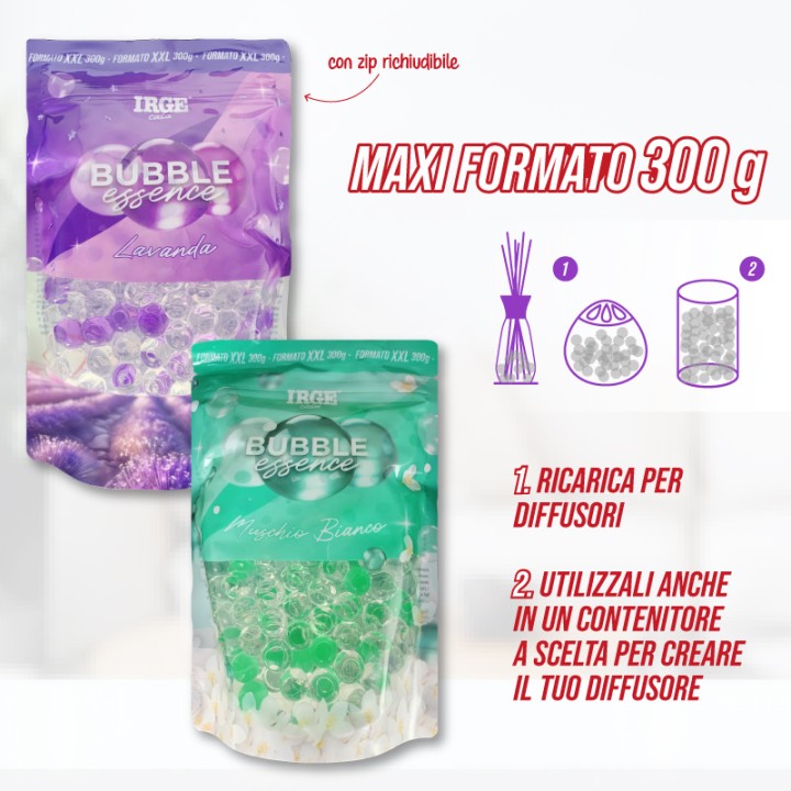 BGU PERLINE PROFUMATE REFILL 300GR LAVANDA + MUSCHIO BIANCO