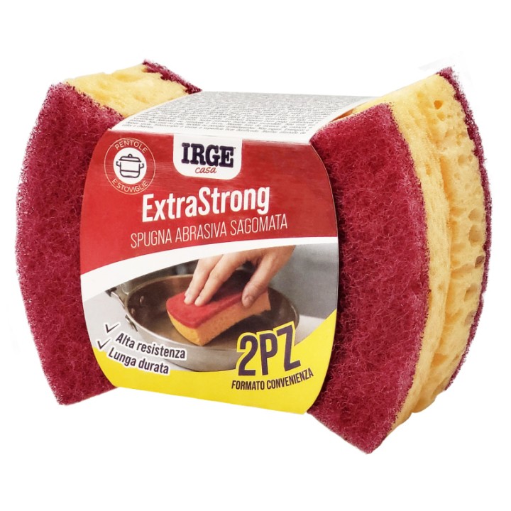 AFN SPUGNA ABRASIVA EXTRA STRONG 2PZ