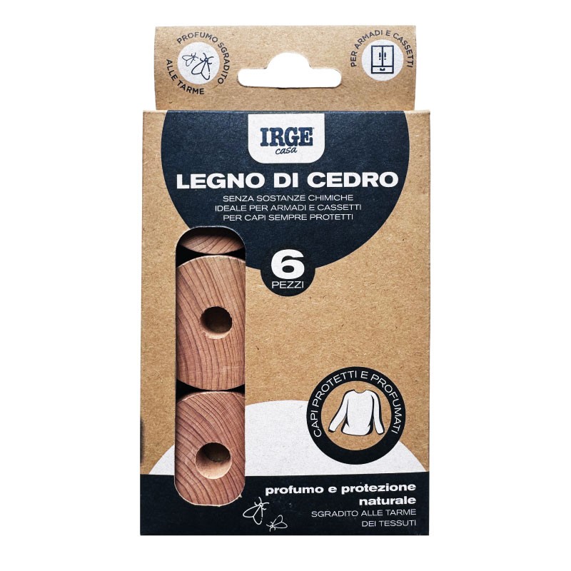 CDV LEGNO DI CEDRO 6 DISCHI