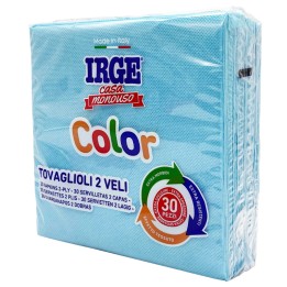 CFF TOVAGLIOLO 2V 33X33 AZZURRO 30PZ