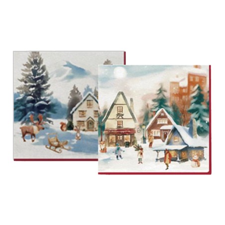 CIA EXPO 40 TOVAGLIOLI SNOW 33X33 20PZ