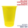 CAA BICCHIERE GIALLO 200CC 50PZ