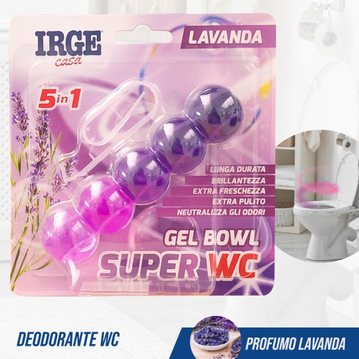 CAI DEO WC 5 BOWL SFUMATE lavanda