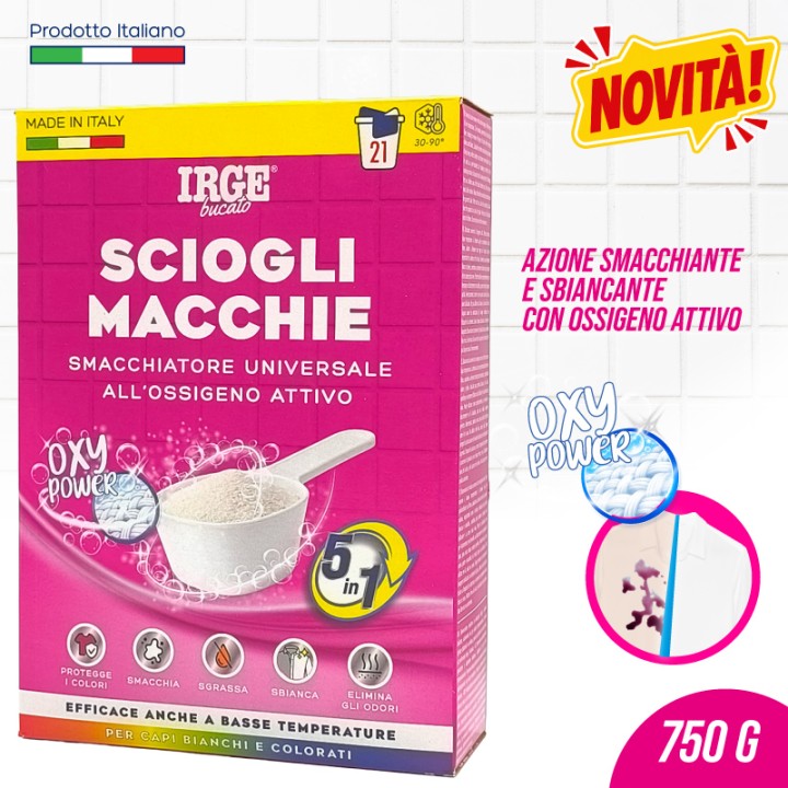 AGE SCIOGLI MACCHIE OXY IN POLVERE 750GR