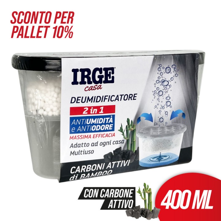 FAB DEUMIDIFICATORE IRGE 400ml BLACK