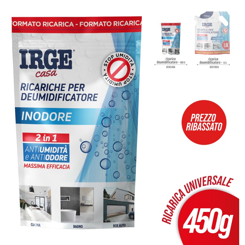 FAP DEUMIDIFICATOR RICARICA 450gr Inodo