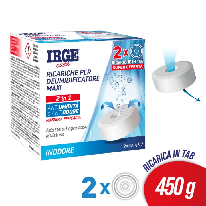 FAN RIC. DEUMIDIFICATO IN TAB 450GR 2PZ