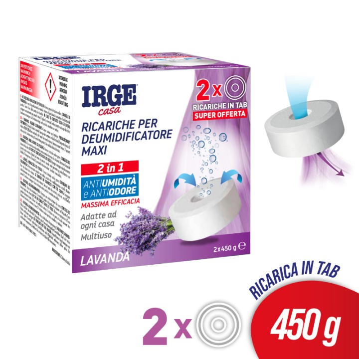 FAM RIC. DEUMID. LAVANDA TAB 450GR 2PZ
