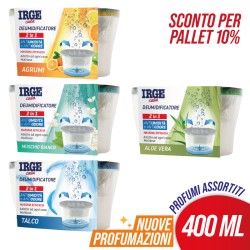 FAC DEUMIDIFICATORE IRGE 400ml PROF.ASS TALCO - AGRUMI - MUSCHIO BIANC