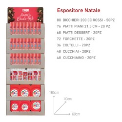 COA EXPO IRGE MONOUSO ROSSO NATALE