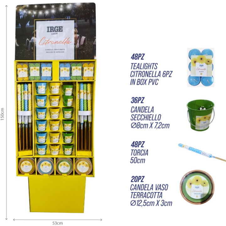 ABA EXPO IRGE CITRONELLA 79x53x17 152PZ