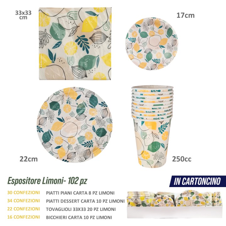 ABA ESPOSITORE LIMONI 102PZ
