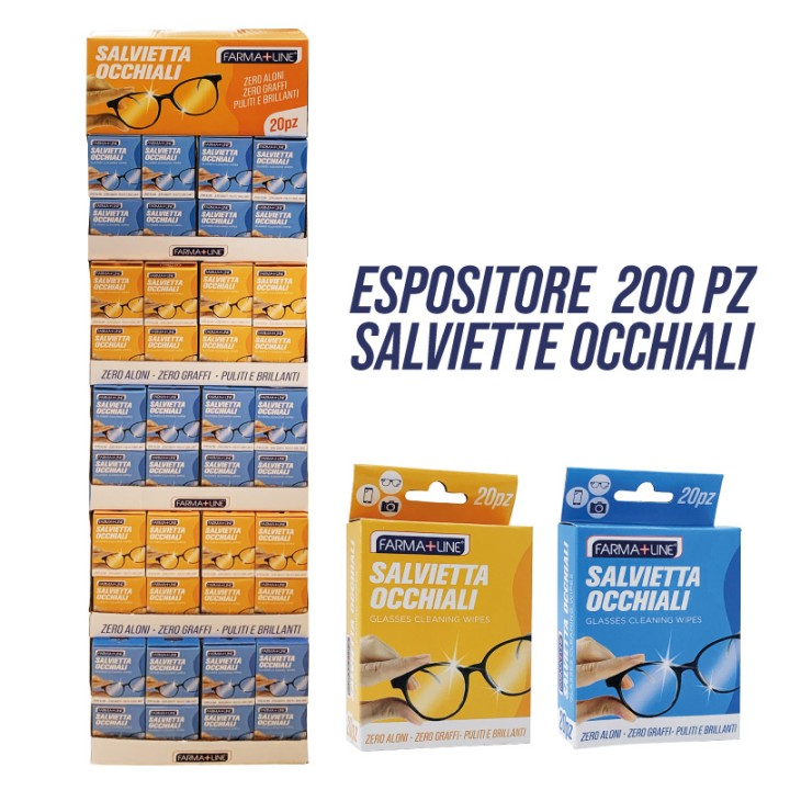 BFP EXPO 200PZ SALVIETTE OCCHIALI 20PZ 1155X340X155