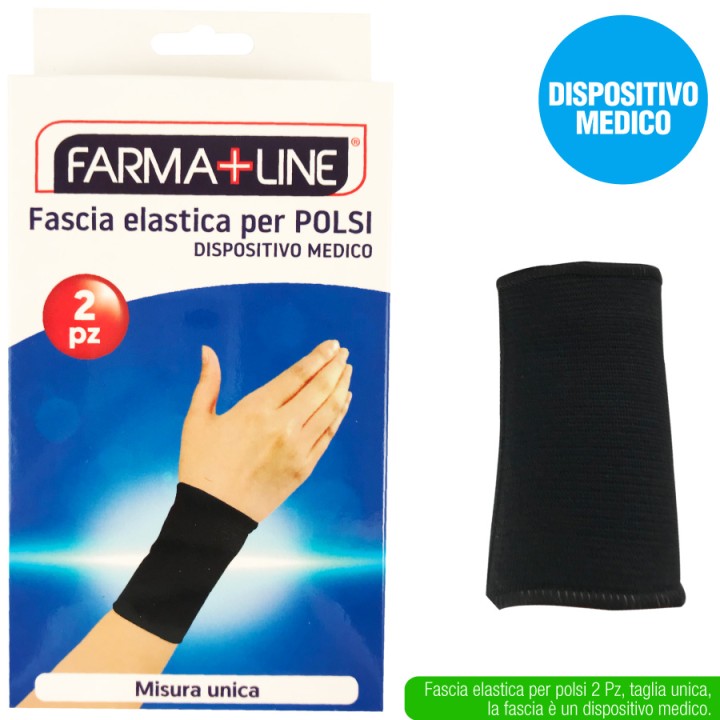 ADZ FASCIA ELASTICA POLSI 2PZ FARMALINE