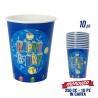 ABC BICCHIERI 10PZ BUON COMPLEANNO BIMBO