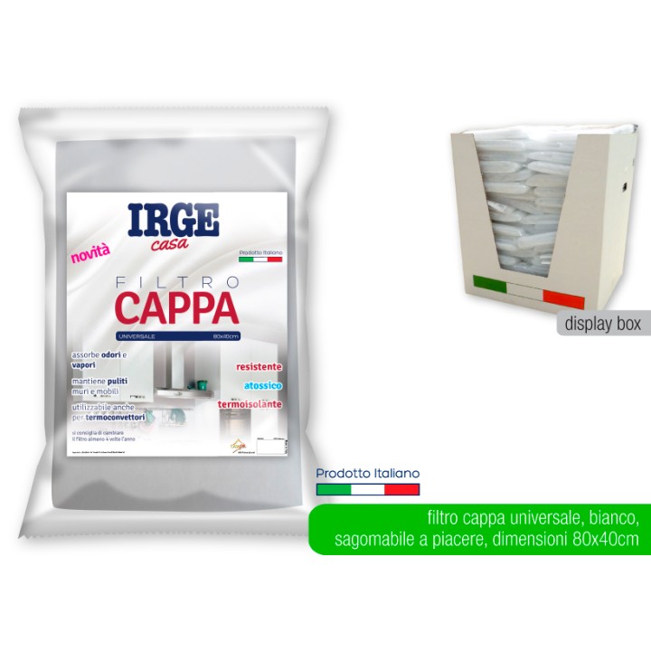 BFV FILTRO IRGE CAPPA 80x40cm UNIVERSAL