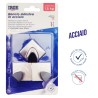 AAT GANCI ADESIVI ACCIAIO 3PZ ROMBO