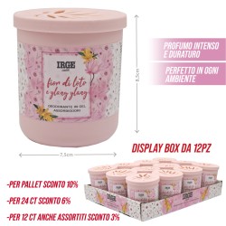 BHA GEL ASSORBIODORI 190GR ROSA FIORI DI LOTO + YLANG YLANG