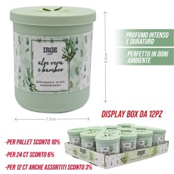 BHD GEL ASSORBIODORI 190GR VERDE ALOE + BAMBOO