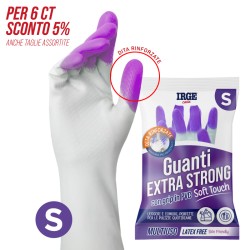 ACA GUANTI MULTIUSO GRIP PVC VIOLET S