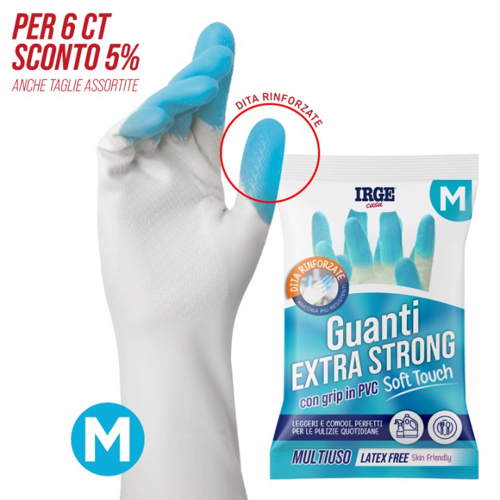 ACB GUANTI MULTIUSO GRIP PVC BLUE M